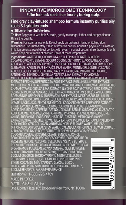 Dr. Groot Scalp Soothing Shampoo with Biotin, Centella, and Prebiotics - Moisturizing K-Beauty Solution for Dry Scalp, 13.01 Fl Oz Avelisse
