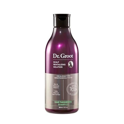 Dr. Groot Hair Thickening Shampoo with Biotin & Rosemary Oil – Korean Hair Care for Volumizing Thinning & Damaged Hair, Hydrating Scalp Revitalizing Solution, 13.01 Fl Oz Avelisse