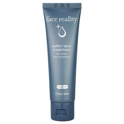Face Reality Sulfur Spot Treatment - 1.5 oz Acne Spot Corrector Avelisse
