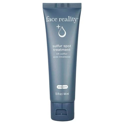 Face Reality Sulfur Spot Treatment - 1.5 oz Acne Spot Corrector Avelisse
