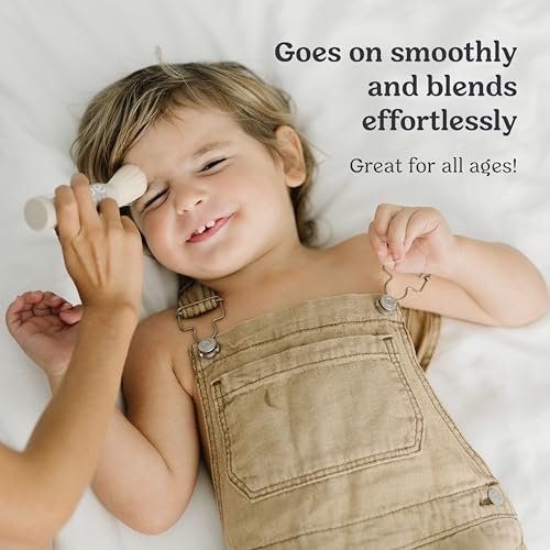 Roe Wellness SPF 50 Powder Sunscreen – Mineral-Based, Non-Toxic Brush-On Sun Protection for Kids, Adults & Babies – Reef Safe, For Scalp, Face & Body Avelisse