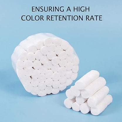 PMUBEAUTY 100pcs Cotton Lip Tattoo Stretching Stick for Easy and Precise Coloring, Enhancing Color, Blushing PMU Supplies, Cleaning Wipes