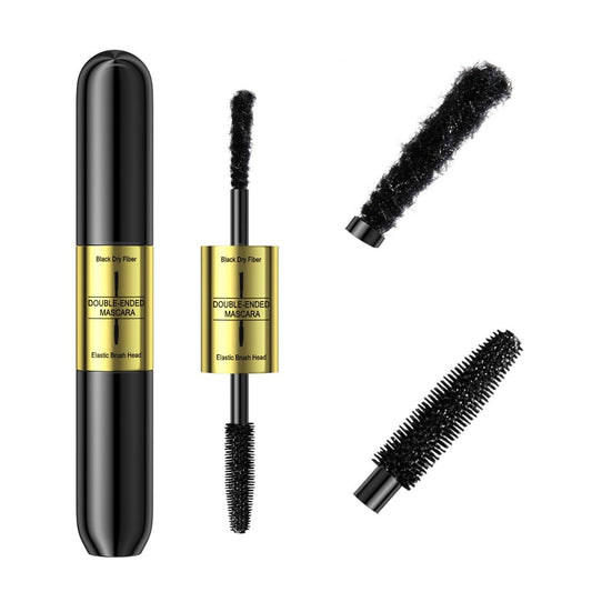 Linble Fiber-Infused Mascara – Black Tiny Fibers for Extended, Voluminous, and Curled Eyelashes