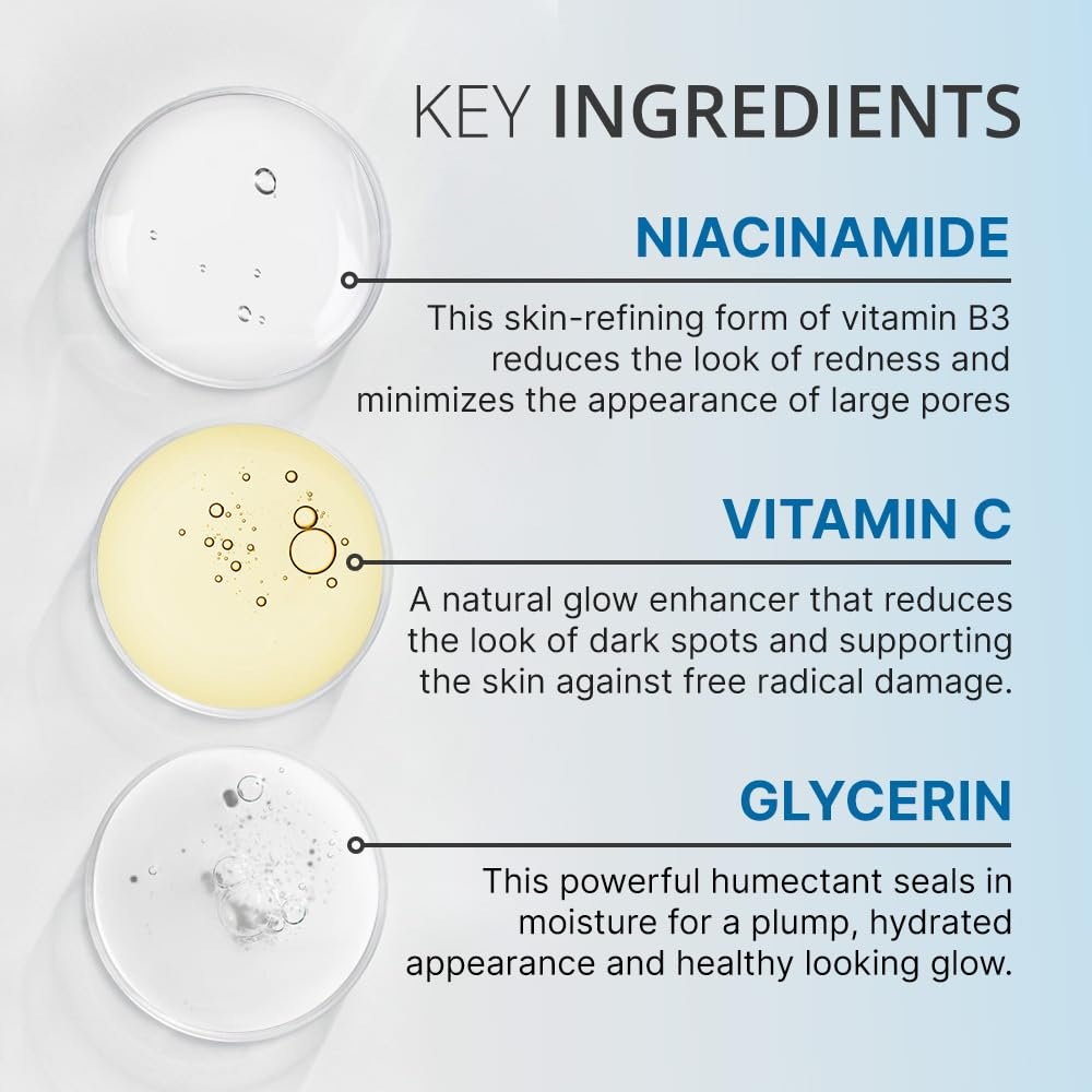 goPure Gentle Gel Cleanser - Vitamin C Face Wash for Brightening, Clarifying, All Skin Types - 4 oz Avelisse
