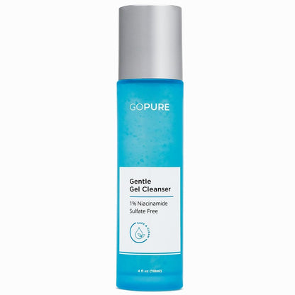 goPure Gentle Gel Cleanser - Vitamin C Face Wash for Brightening, Clarifying, All Skin Types - 4 oz Avelisse