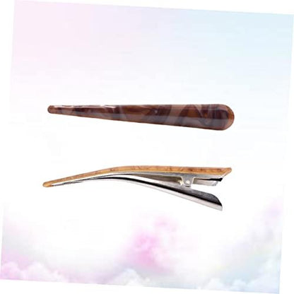 Beaupretty Duckbill Hair Clips for Women – 1 Pack Alligator Hair Barrettes, 5.51 Inch Strong Grip Hairpins, Lightweight Acrylic Accessories for Everyday Use