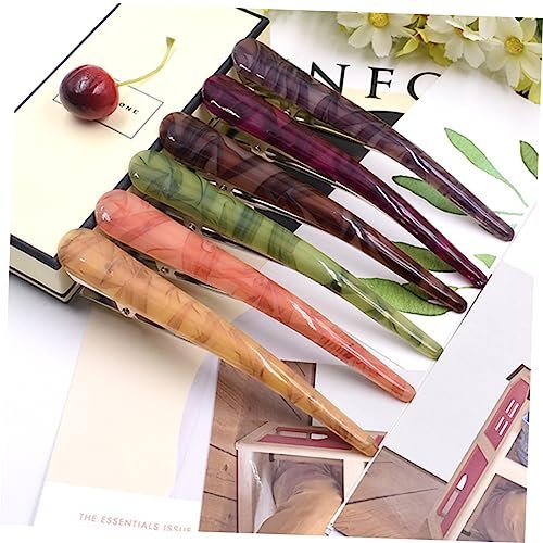 Beaupretty Duckbill Hair Clips for Women – 1 Pack Alligator Hair Barrettes, 5.51 Inch Strong Grip Hairpins, Lightweight Acrylic Accessories for Everyday Use - görsel 8