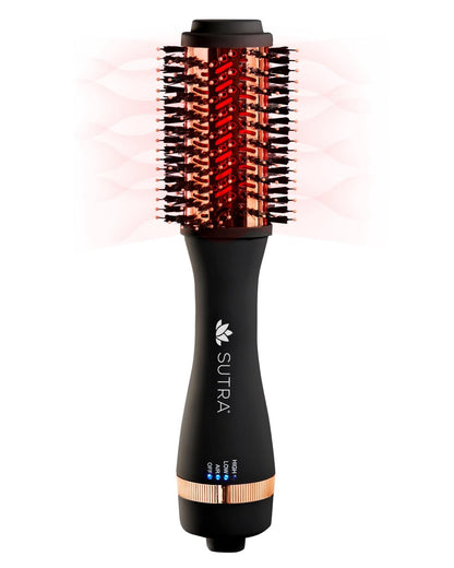 Sutra IR Infrared 2" Blowout Brush – Black & Rose Gold Avelisse