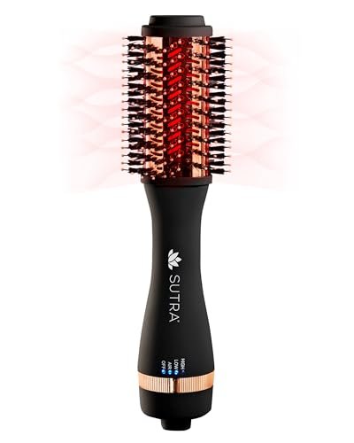 Sutra IR Infrared 2" Blowout Brush – Black & Rose Gold Avelisse