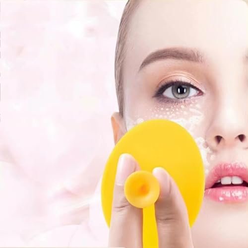 8-Pack Soft Silicone Face Scrubber Set - Gentle Facial Cleansing Brush for Deep Pore Cleansing, Blackhead & Acne Care - görsel 6