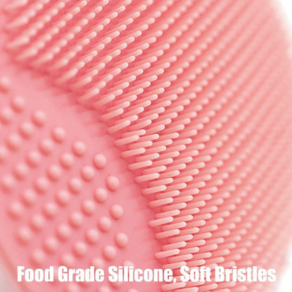 8-Pack Soft Silicone Face Scrubber Set - Gentle Facial Cleansing Brush for Deep Pore Cleansing, Blackhead & Acne Care