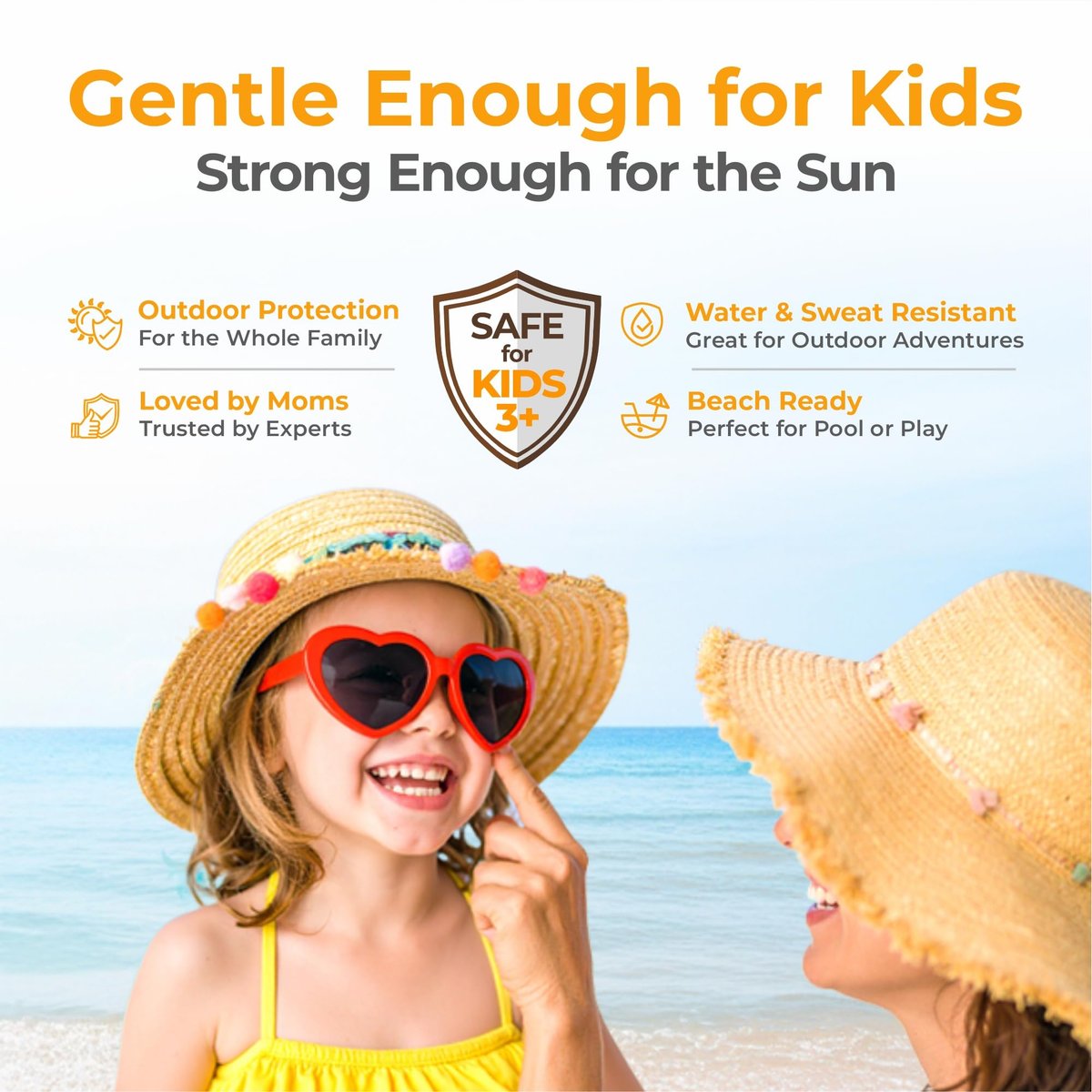 UV Doux Mineral Sunscreen SPF 50 PA+++ | Tinted, Oil-Free, Water Resistant | No White Cast | For Sensitive & Acne-Prone Skin | 100% Mineral Broad Spectrum | 50g/1.7oz Avelisse