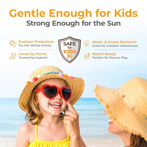 UV Doux Mineral Sunscreen SPF 50 PA+++ | Tinted, Oil-Free, Water Resistant | No White Cast | For Sensitive & Acne-Prone Skin | 100% Mineral Broad Spectrum | 50g/1.7oz Avelisse