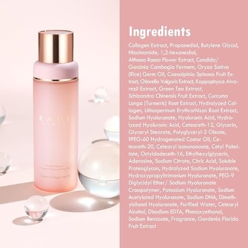 KAHI Fine Line Bounce Collagen Serum Facial Mist Ampoule - Hydrating Face Mist with Collagen, Daily Moisturizer Spray for Face, 4.06 fl oz Avelisse