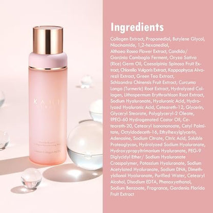 KAHI Fine Line Bounce Collagen Serum Facial Mist Ampoule - Hydrating Face Mist with Collagen, Daily Moisturizer Spray for Face, 4.06 fl oz Avelisse