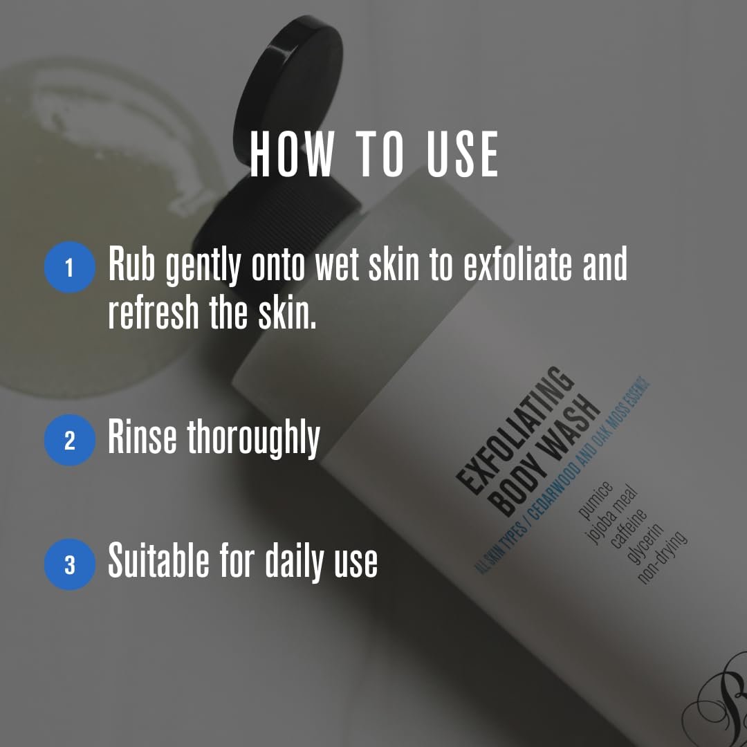 Baxter of California Exfoliating Body Wash with Pumice and Jojoba Meal, 8 oz - görsel 7