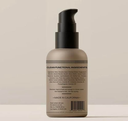 HygieneLab Face Moisturizer - EWG Verified, Unscented, Non-Greasy Hydration with Squalane, Aloe Vera, Ceramides & Hyaluronic Acid - 1.7 fl oz Avelisse