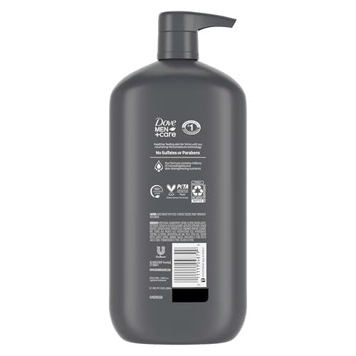 Dove Men+Care Exfoliating Deep Clean Body and Face Wash with 24-Hour Nourishing Micromoisture Technology, 30 oz Avelisse