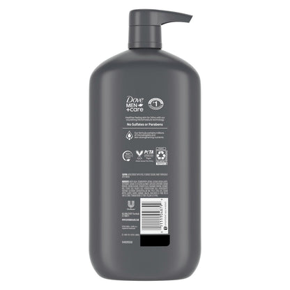 Dove Men+Care Exfoliating Deep Clean Body and Face Wash with 24-Hour Nourishing Micromoisture Technology, 30 oz Avelisse