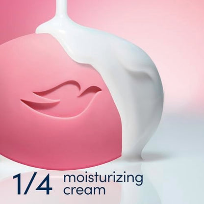 Dove Beauty Bar Soap Revitalizante Cherry & Chia Milk, 6 Bars (3.75 oz Each) for Revitalized Skin