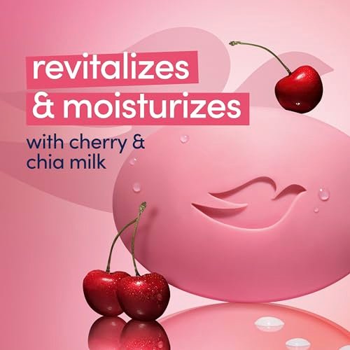Dove Beauty Bar Soap Revitalizante Cherry & Chia Milk, 6 Bars (3.75 oz Each) for Revitalized Skin - görsel 11