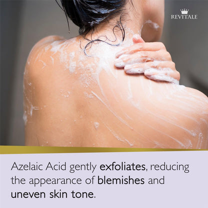 REVITALE Advanced Azelaic Acid & Niacinamide Soap – Calming Cleansing Bar for Smooth, Balanced & Protected Skin