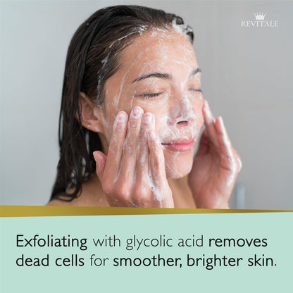 REVITALE Advanced Glycolic Acid Soap – Soften, Glow, Resurface & Renew Bar for Radiant Skin