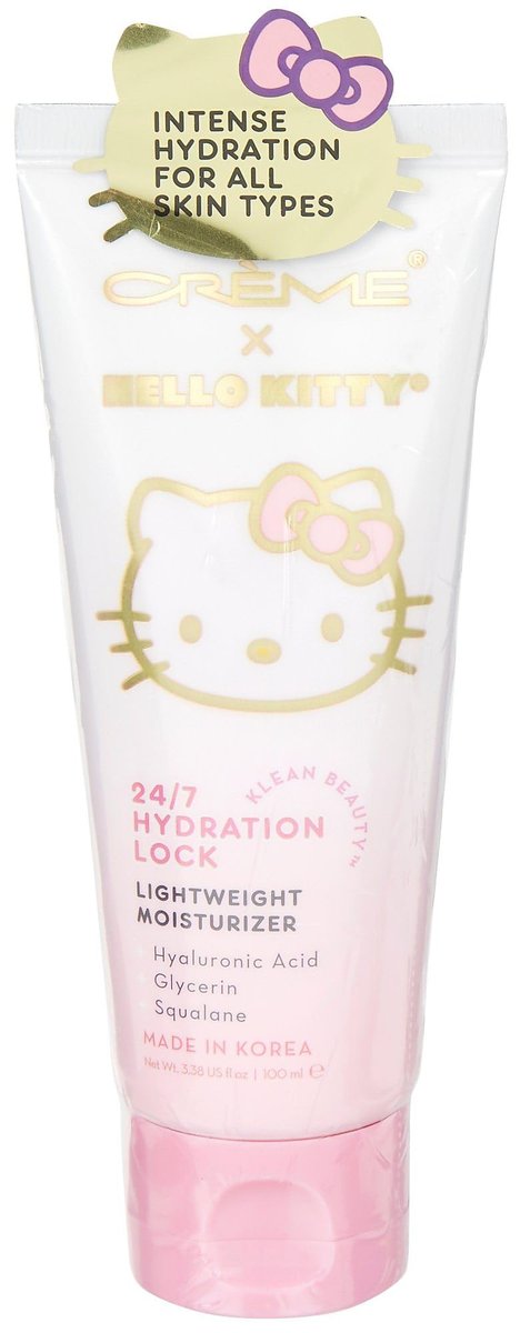 The Crème Shop x Hello Kitty Klean Beauty 24/7 Hydration Lock Lightweight Moisturizer - 3.38 Fl Oz - görsel 1