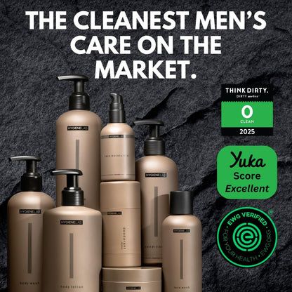 HygieneLab Conditioner for Men – EWG Verified, Unscented, Sulfate & Paraben Free, Lightweight Hydrating Formula for All Hair Types, 10 fl oz Avelisse