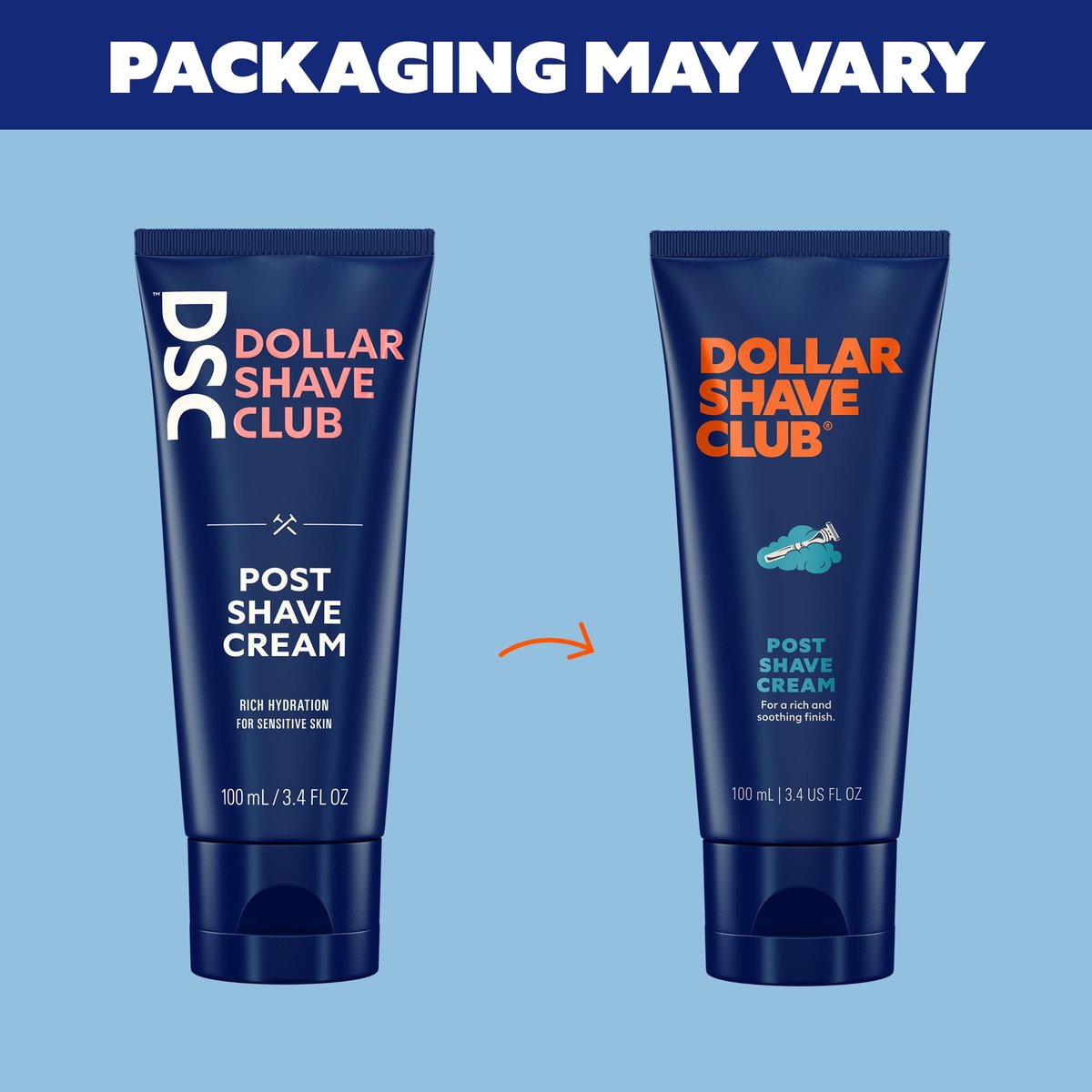 Dollar Shave Club Post Shave Cream 3.4 oz (2 Pack) – Hydrating Post Shave Lotion for Soothing, Moisturizing Skin Care - görsel 13