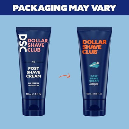 Dollar Shave Club Post Shave Dew 3.4 Ounce (2 Pack) - Moisturizing After Shave Gel for Sensitive Skin Avelisse