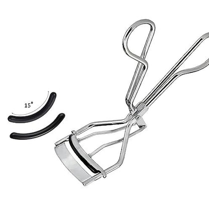 Yumflan Eyelash Curler Refills - 80 Pcs Silicone Rubber Pads for Universal Eyelash Curlers (Black)