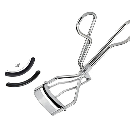 Yumflan Eyelash Curler Refills - 80 Pcs Silicone Rubber Pads for Universal Eyelash Curlers (Black)