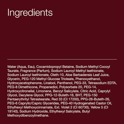 Bath & Body Works Gingham Gorgeous Body Wash – Nourishing Cleanser with Pro-Vitamin B5 & Aloe, Pink Strawberries, Peony Blooms & Peach Nectar, Gentle Daily Use, 10 fl oz Avelisse