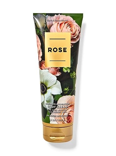 Bath & Body Works Rose Ultimate Hydration Body Cream Gift Set for Women, 8 Fl Oz Avelisse