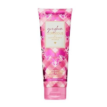 Bath & Body Works Gingham Gorgeous Body Cream – Ultimate Hydration with Shea Butter & Hyaluronic Acid, 8 oz Avelisse