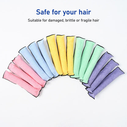 Upgraded Heatless Hair Curler with Gift Box – Smell-Free Foam Curls Headband for Long & Medium Hair