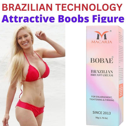 Bobae Breast Firming and Lifting Cream - Natural Enlargement Gel for Bust Enhancement, Firming, and Lifting - 1.76 oz