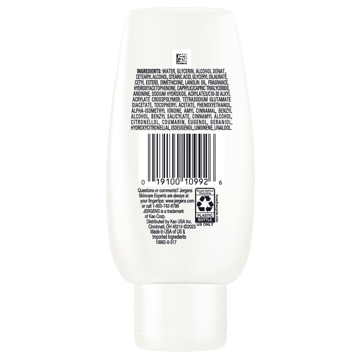 Jergens Original Scent Dry Skin Body Lotion - Cherry Almond, 3 oz (Pack of 8) Avelisse