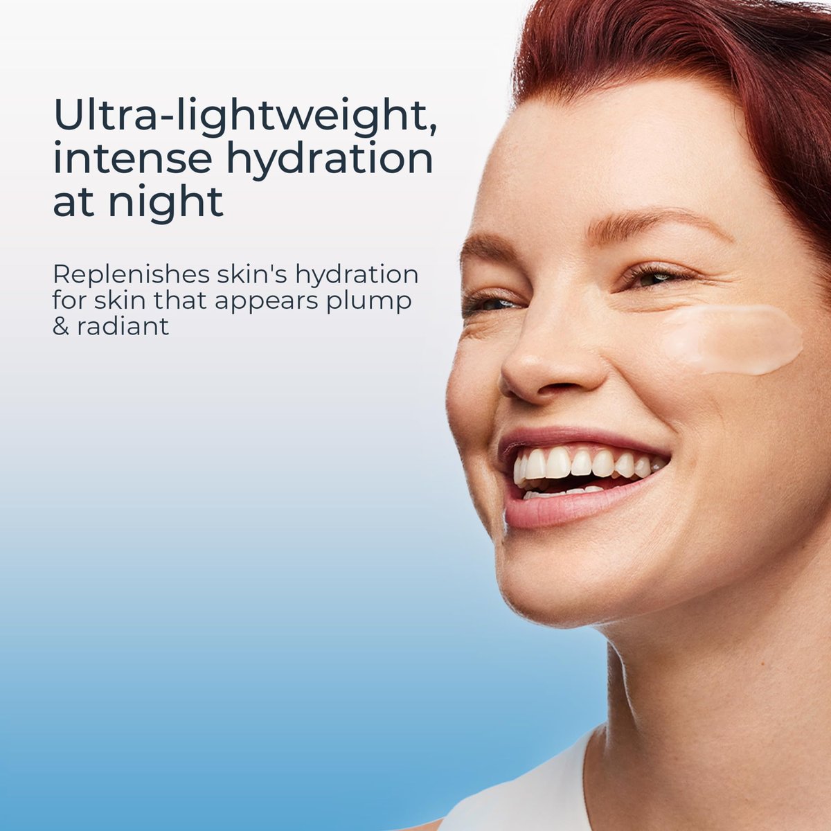 Eucerin Immersive Hydration Replenishing Night Gel Face Cream with Hyaluronic Acid and Provitamin B5, Ultra-Lightweight Face Moisturizer, Reduces Look of Fine Lines and Wrinkles, 1.7 Oz Avelisse