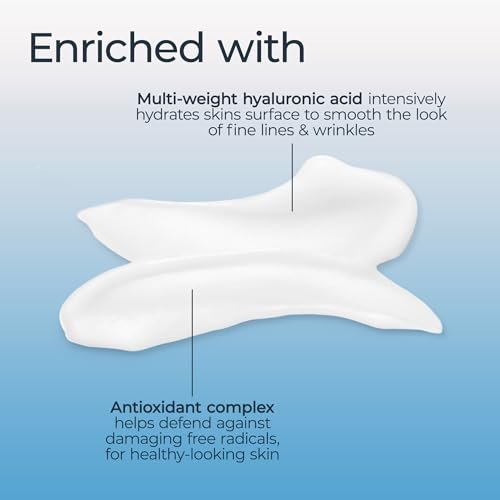 Eucerin Immersive Hydration Replenishing Night Gel Face Cream with Hyaluronic Acid and Provitamin B5, Ultra-Lightweight Face Moisturizer, Reduces Look of Fine Lines and Wrinkles, 1.7 Oz Avelisse