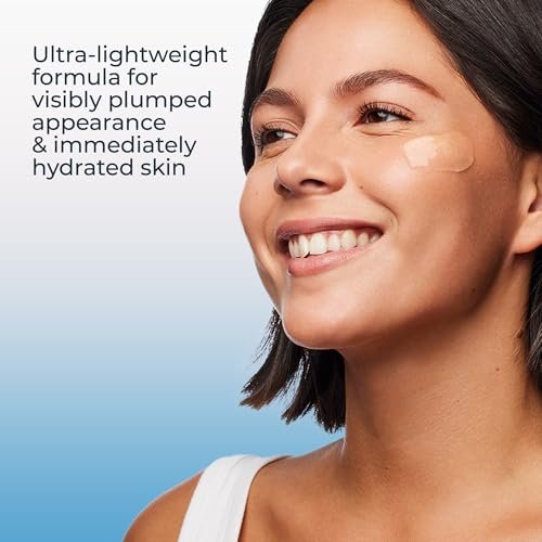Eucerin Immersive Hydration Smoothing Face Serum, Ultra-Lightweight Hyaluronic Acid Serum Reduces the Look of Fine Lines and Wrinkles, 1 Fl Oz Bottle Avelisse