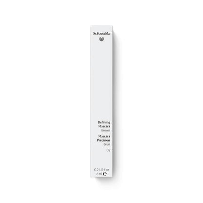 Dr. Hauschka Brown Defining 02 Mascara - 6 ml (0.2 fl oz) | Natural Volumizing & Defining Eye Makeup