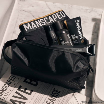 MANSCAPED® The Shed 2.0 Toiletry Bag - Premium Nylon Travel Bag for Men, Water-Resistant & Organized Avelisse