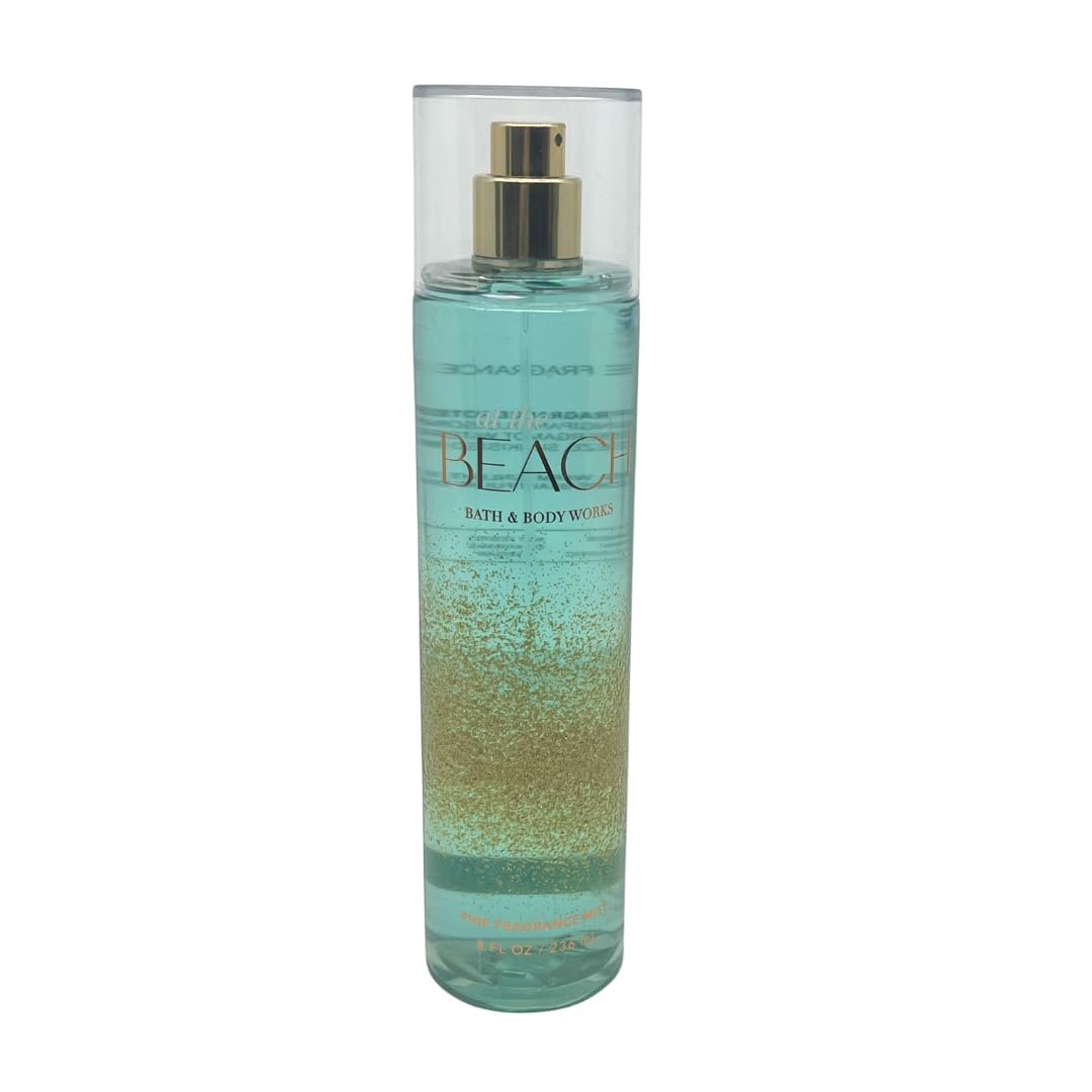 Bath & Body Works At the Beach Gift Pack: Fragrance Mist 8 oz & Body Cream 8 oz Avelisse