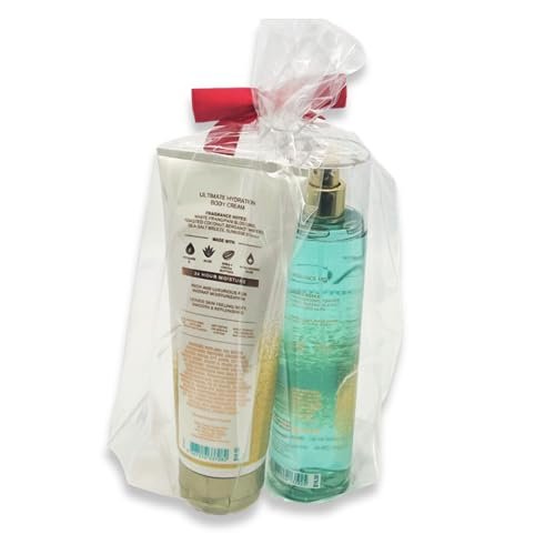 Bath & Body Works At the Beach Gift Pack: Fragrance Mist 8 oz & Body Cream 8 oz Avelisse