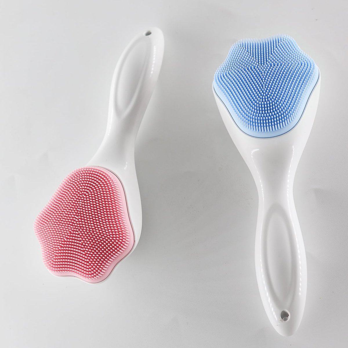 Silicone Face Scrubber and Exfoliator Brush - Facial Cleansing Brush for Blackhead, Acne, Pore, Cradle Cap - Deep Cleaning Skin Care 4 Pack - görsel 13