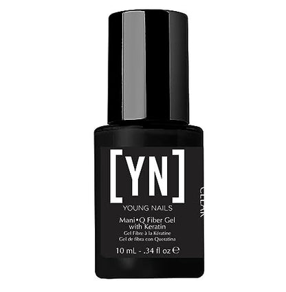 Young Nails ManiQ Fiber Gel with Keratin – Clear, 1/3 oz Avelisse