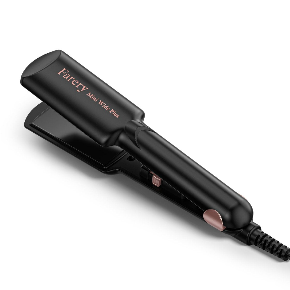 FARERY Portable Hair Straightener - 1.5 Inch Wider Plate Mini Flat Iron for Short Hair, Ceramic with Argan Oil & Keratin, Universal Voltage, Travel-Ready Avelisse