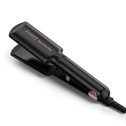 FARERY Portable Hair Straightener - 1.5 Inch Wider Plate Mini Flat Iron for Short Hair, Ceramic with Argan Oil & Keratin, Universal Voltage, Travel-Ready Avelisse